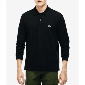 Lacoste long sleeved polo 💕
